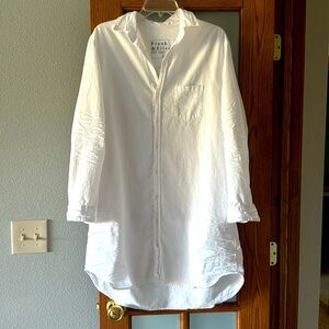 Frank and Eileen white denim dress!